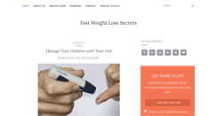 Desktop Screenshot of fastweightlosssecrets.com
