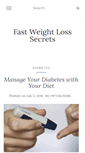 Mobile Screenshot of fastweightlosssecrets.com