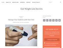 Tablet Screenshot of fastweightlosssecrets.com